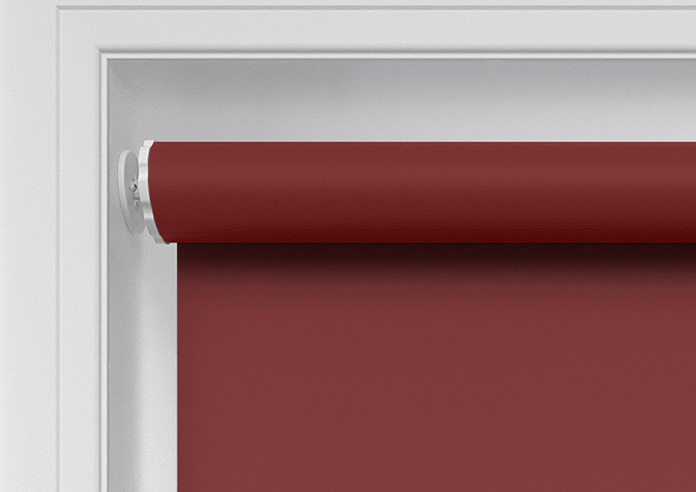 Orion (Blackout), Deep Carmine - Twist&Fit Roller Blind - Image 10